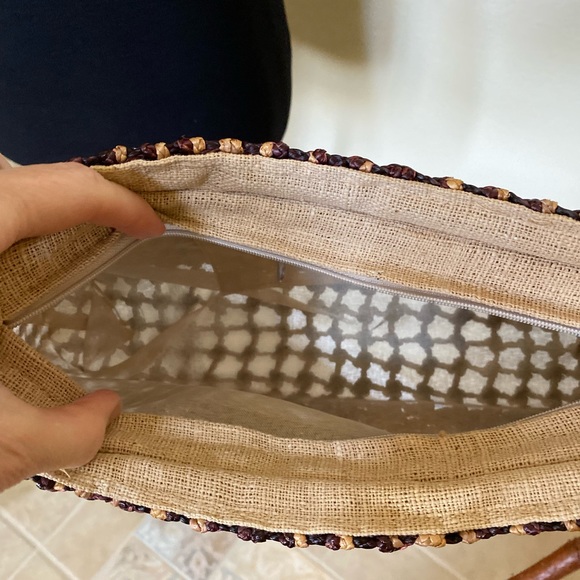 Woven Raffia Handbag - Picture 6 of 7